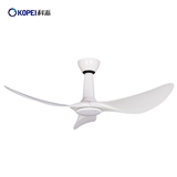 Energy-saving 52 inch ceiling fan light 3 ABS blades DC fans with remote control and LED light