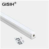 Aluminum LED strip light profile recessed for outdoor indoor cinema steps LED