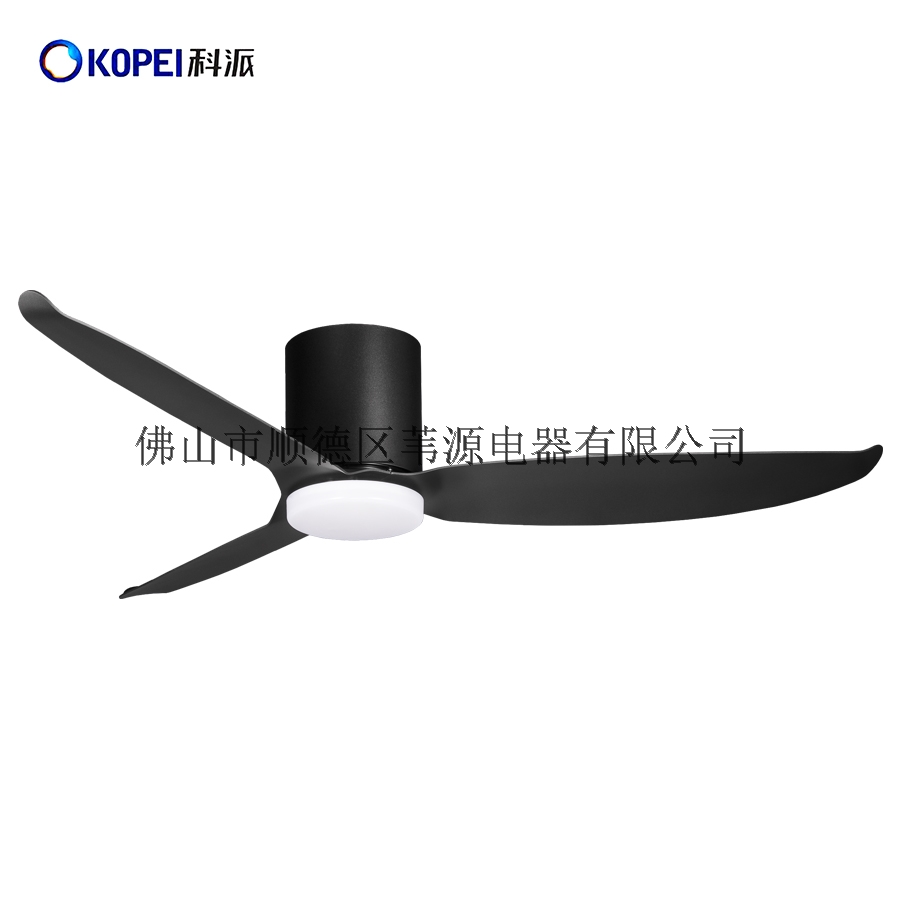Good quality LED ceiling fan light 3 ABS Blades indoor DC fans with remote control and LED lighting