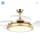42 inch remote control round modern indoor concise style decorative chandelier ceiling fan