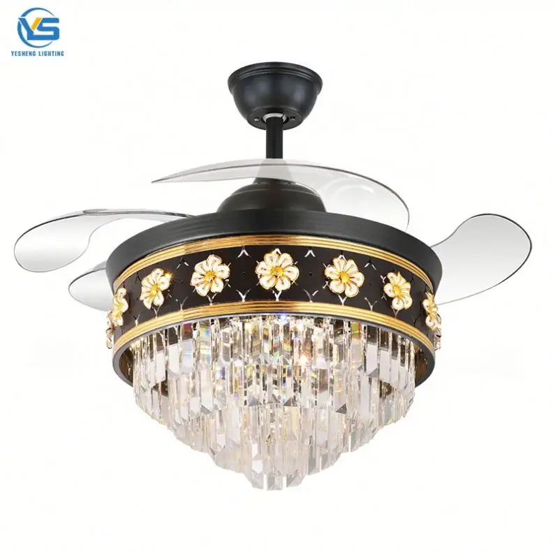 crystal chandelier fan with 42inch with remote control ceiling fans with crystal chandeliers