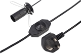 CE Approval BS 1363 UK Salt light power cord
