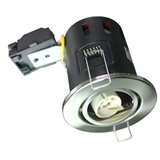 Tilted Fire rated downlights