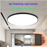 Modern Surface Mounted Bedroom Living Room Home Lighting Round Pink Ceiling Light