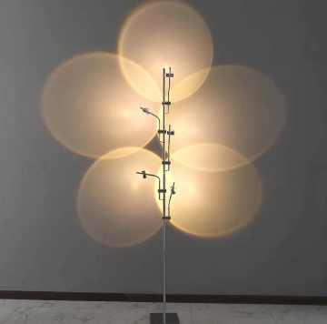 Nordic Light Luxury Design 1.8M Silver Floor Lamp