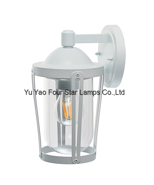 IP44 exterior lamp aluminum material glass diffuser E27 lampholder outdoor wall light