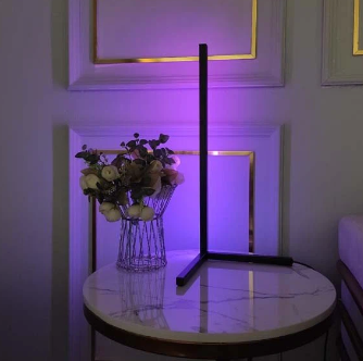Simple LED Corner Table Lamp