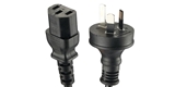 Australia 3 pin plug to iec c13 power Extension cord