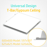 Universal Design Snap-In Backlite LED Panel Light