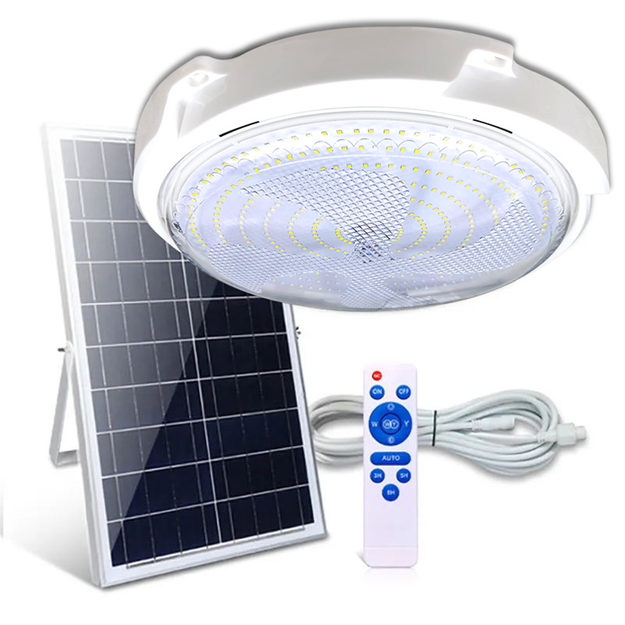 For Day And Night Cell Lights 100w 200w Outdoor Solar Ceiling Light
