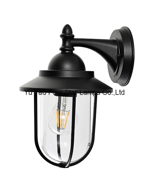IP44 aluminum material glass diffuser outdoor stairs surface mount outdoor led wall light