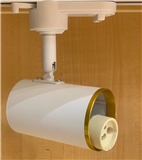 Mini GU10 Rail Lamp Adjustable Angle 360 Degree Rotation MR16 Rail Lamp Bracket Surface Mount Housin