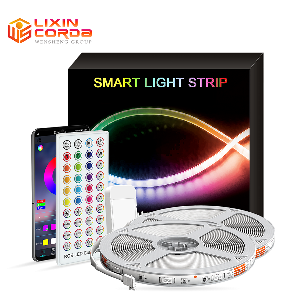 Smart BT App Music Remote LED Strip IR Smart 5050 Flexible Waterproof RGB LED Strip Light