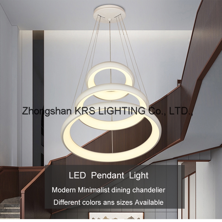 Zhongshan KRS Lighting Custom Manufacture Chandelier Led Pendant Ceiling Light