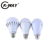 Built-in battery rechargeable bulb 7W outdoor camping LED emergency bulb