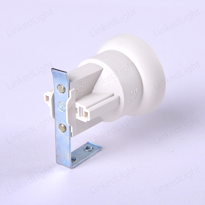 ENEC VDE E27 Solid Plastic Lamp Holder Bulb Socket