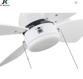 ZS-36-21027WH 36inch 4 MDF Blades Energy Saving AC Modern Fan Ceiling LED Ceiling Fan With Light