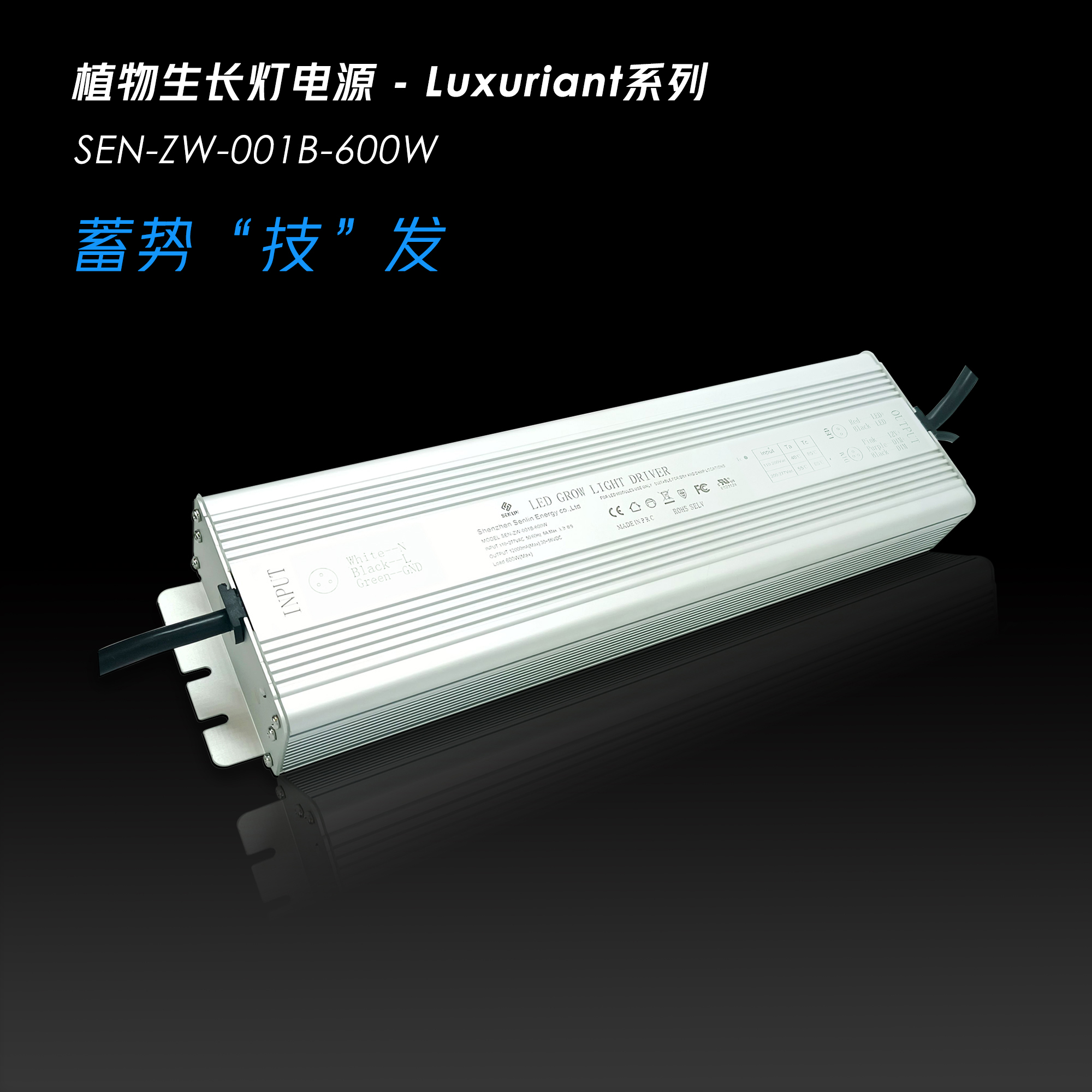Dimmable LED constant current drive power supply