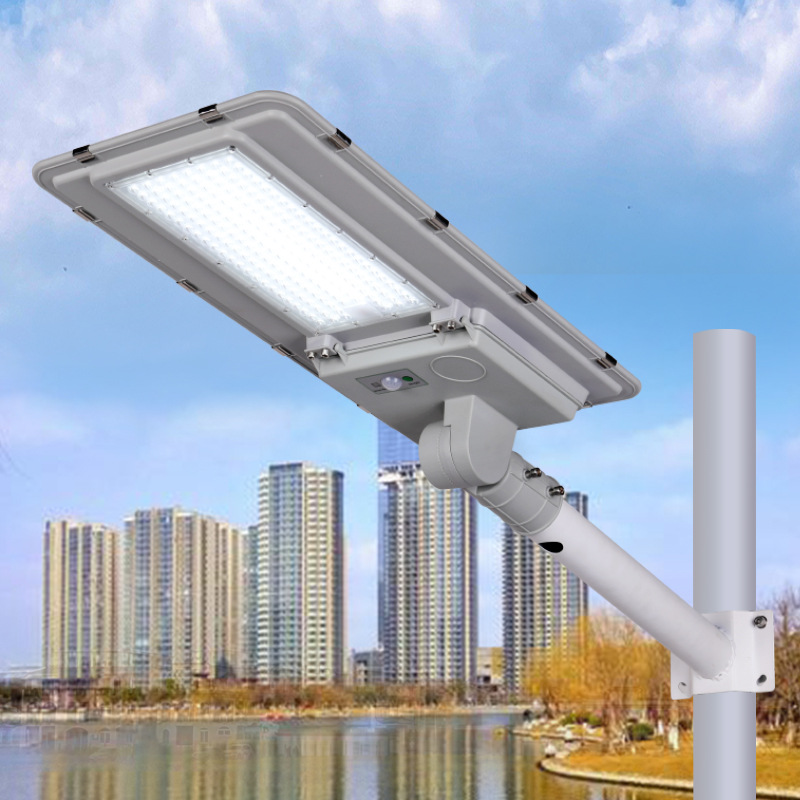 60w 100w 180w IP65 3.2V Lithium battery Motion Sensor Lumileds 3030smd All-in-one Solar Street Light