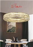 Aimi factory wholesale cheap price New design modern led crystal chandelier lighting for indoor deco