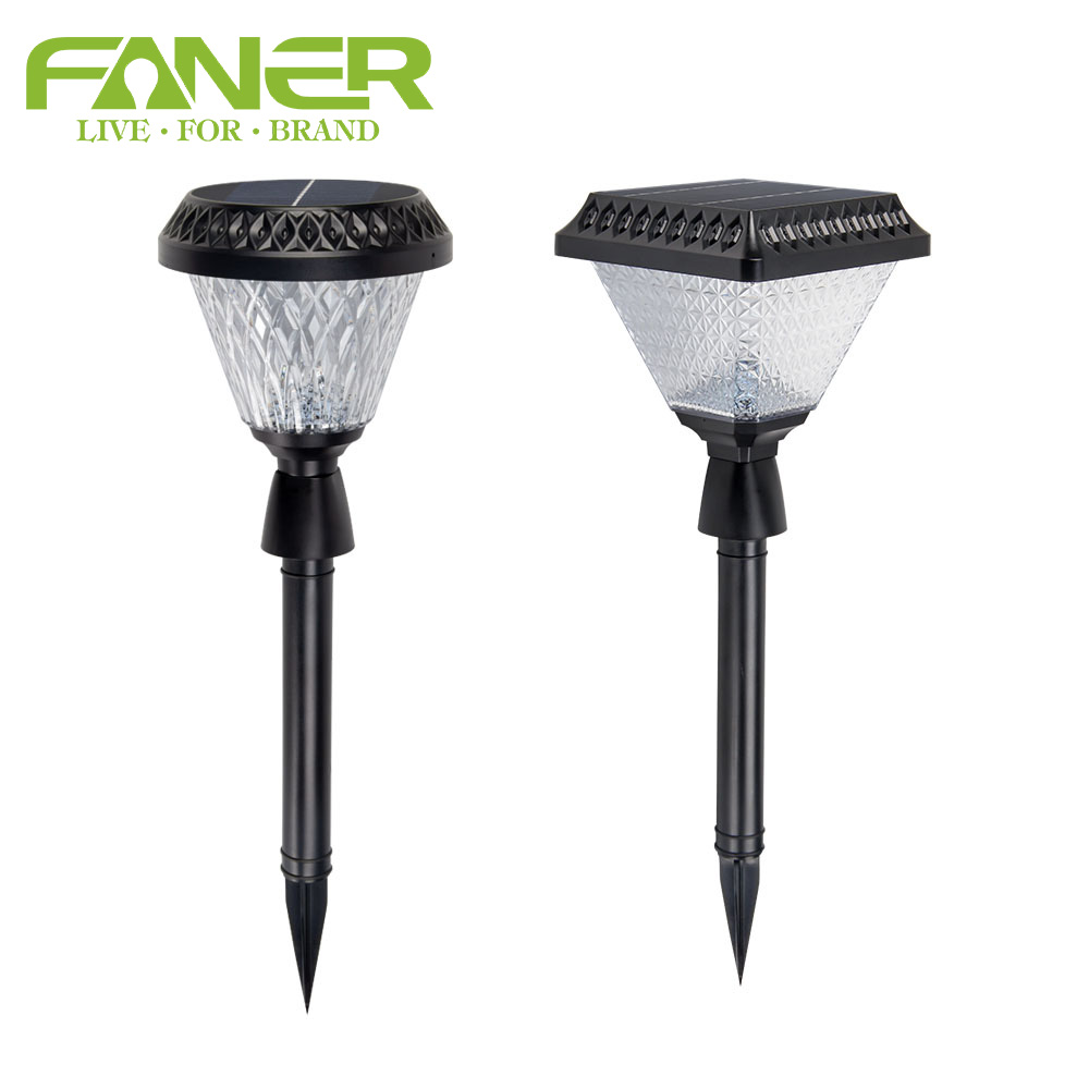 FANER Lighting flower lawn lamp modern decor pillar lights ip65 waterproof outdoor led solar garden