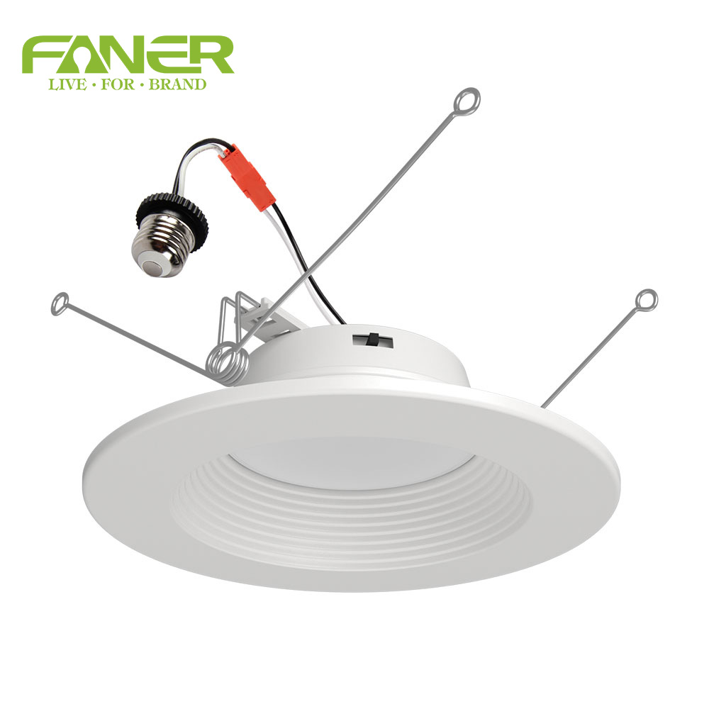 Faner Lighting Down lights 6 inch Adjustable LED Can Lights Dimmable Ceiling LED down Lights