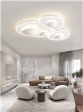 Tpstar Lighting Modern Nordic living room white ceiling light minimalist bedroom lighting