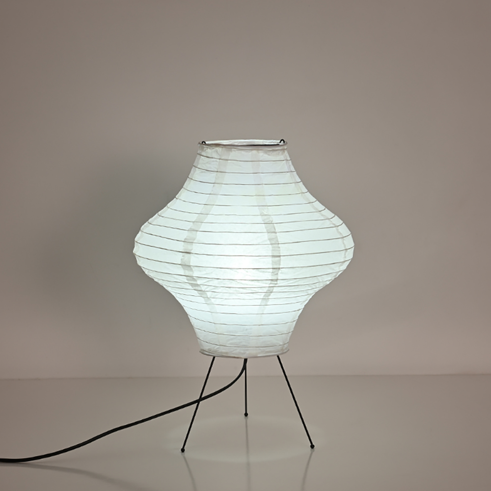 Rice paper table lamp