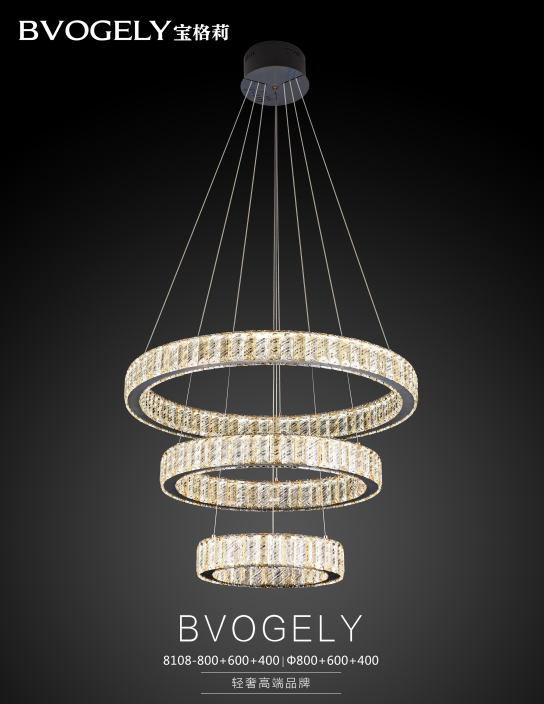 Luxury hotel Italy-French light luxury crystal lighting chandelier home products8108