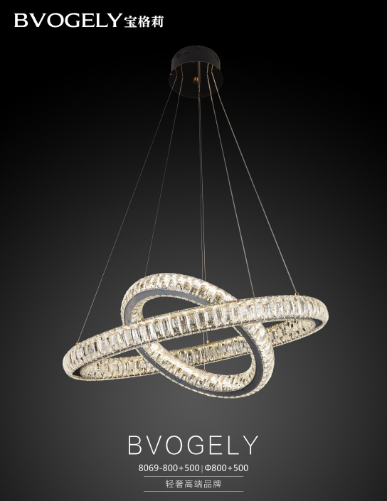 Luxury hotel Italy-French light luxury crystal lighting chandelier home products8069
