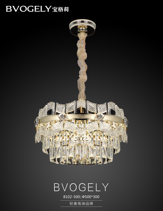 Luxury hotel Italy-French light luxury crystal lighting chandelier home products8102