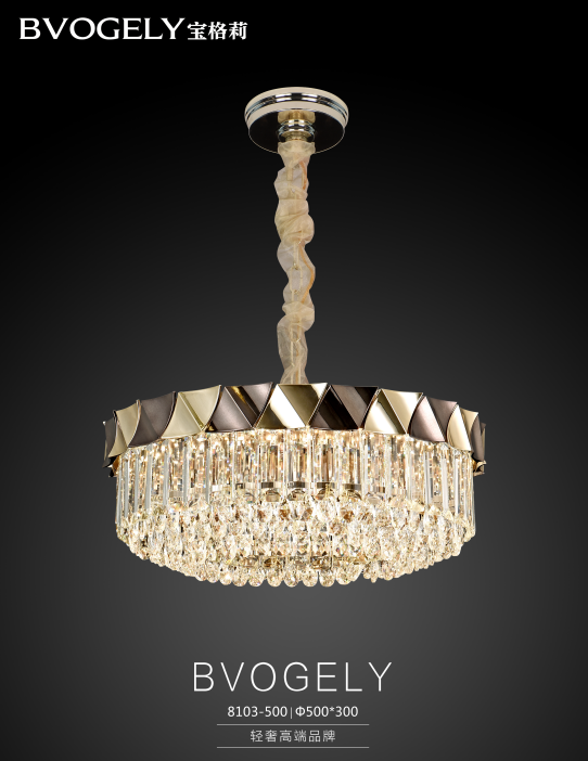 Luxury hotel Italy-French light luxury crystal lighting chandelier home products8103
