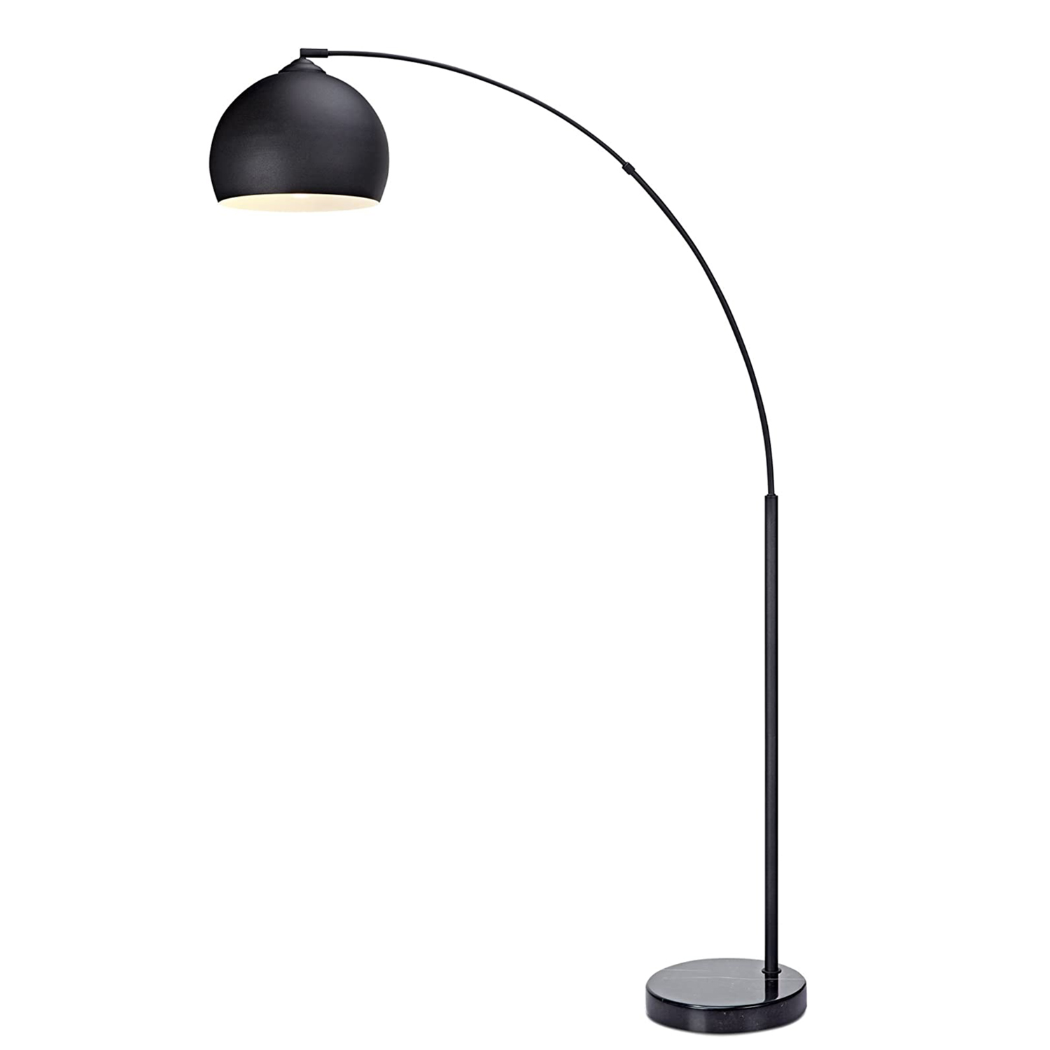 led floor lamp with big classic shade