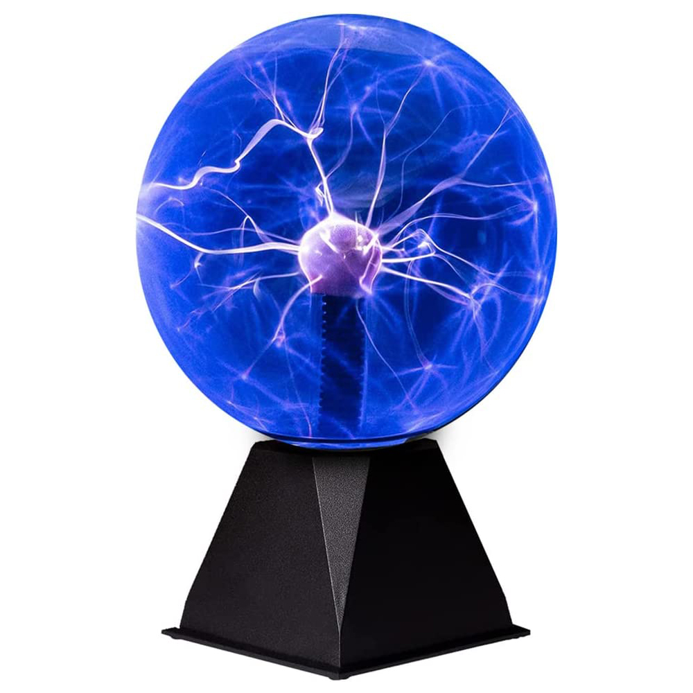 8 inch plasma ball with blue light