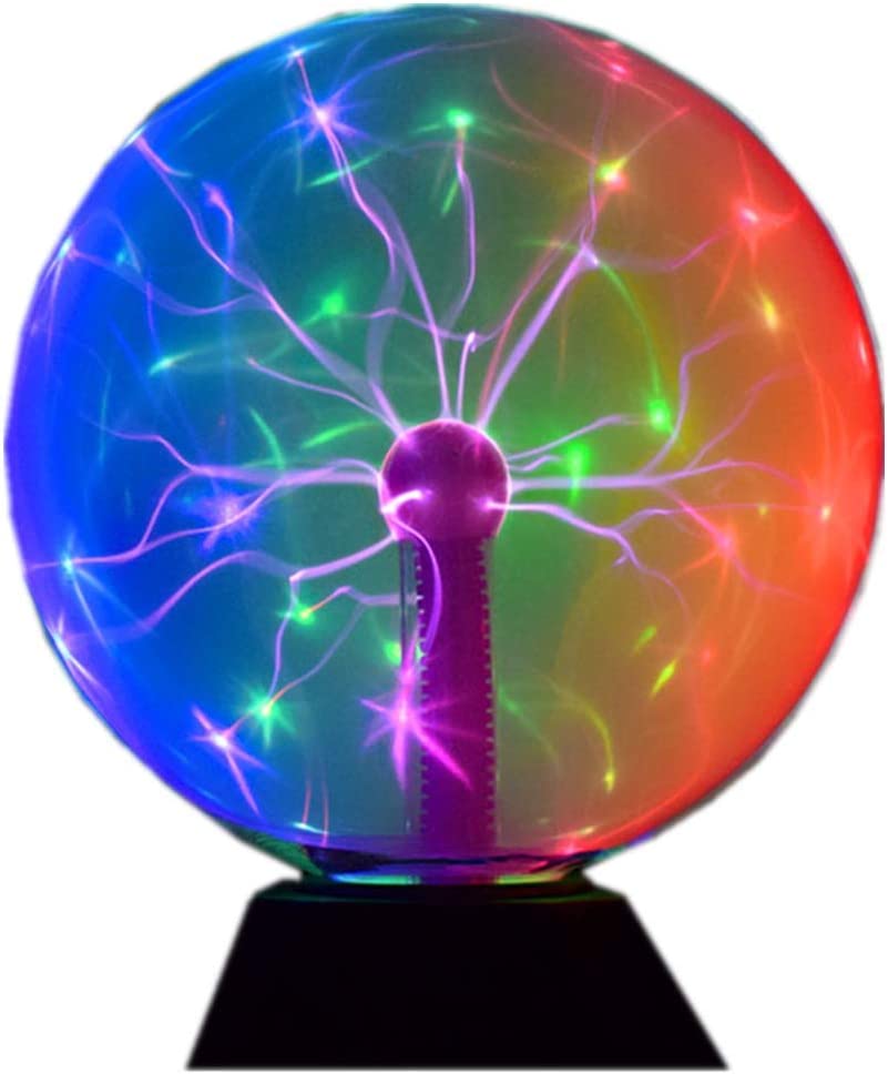 8 inch plasma ball with mutil color light