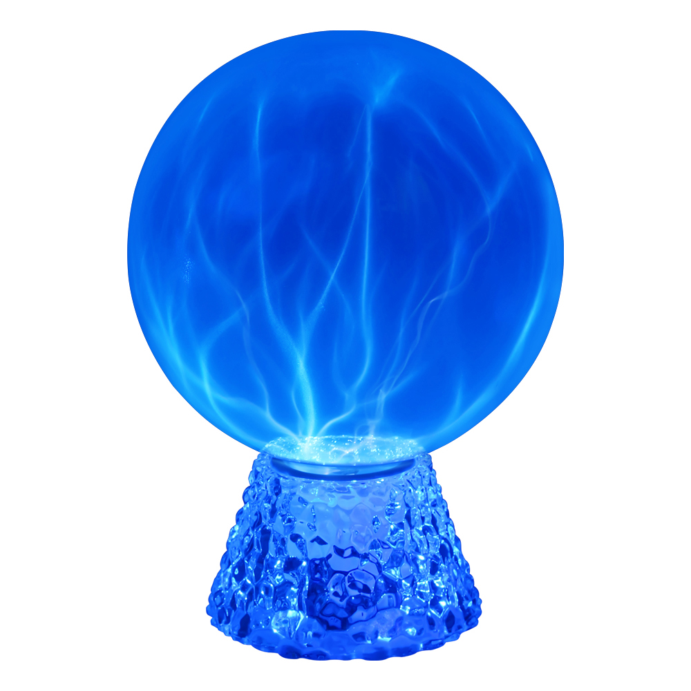 8 inch plasma ball with Blue light around