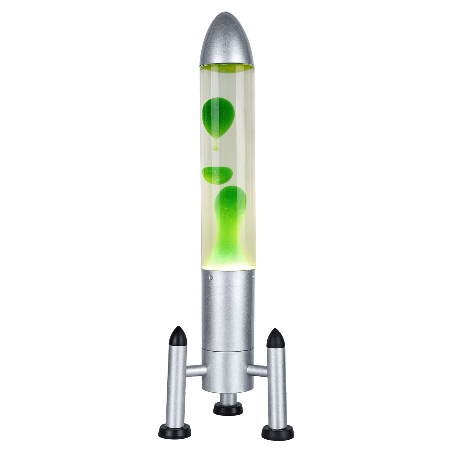 16 inch rocket green lava lamp with clear water