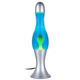 15 inch blue base lava lamp with clear water