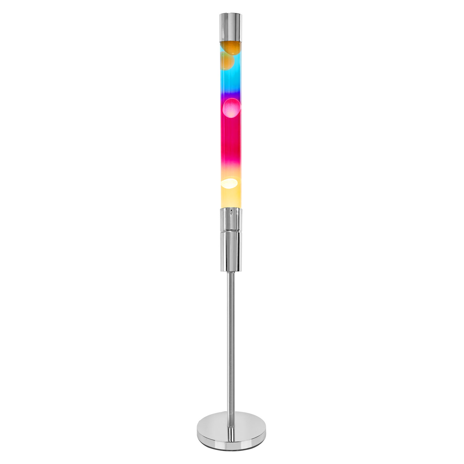 Canton red floor lamp lava lamp with clear water