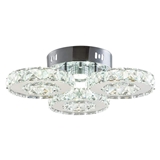 led crystal ceiling lamp for living room