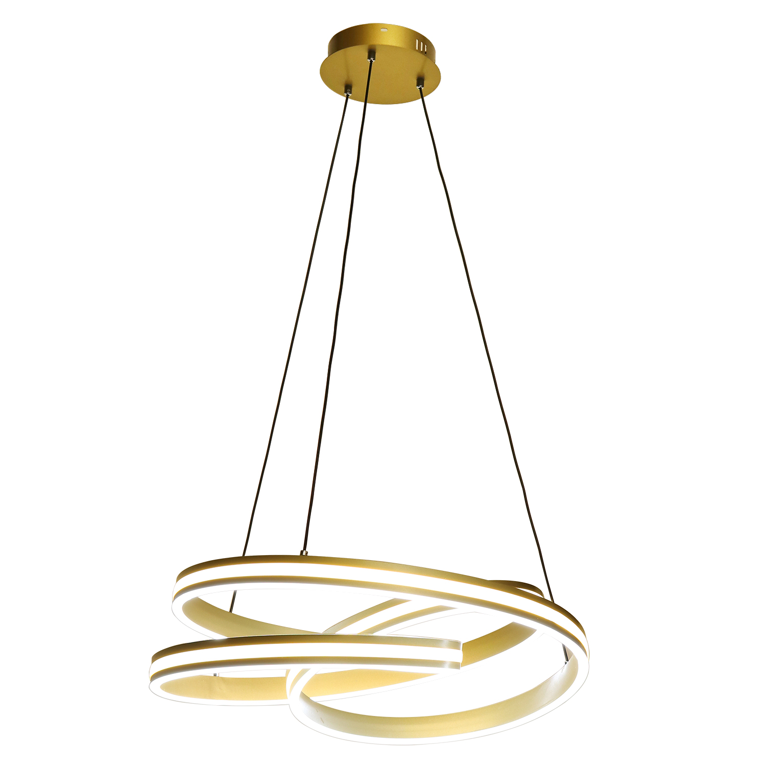 Modern led crystal pendant lamp for living room