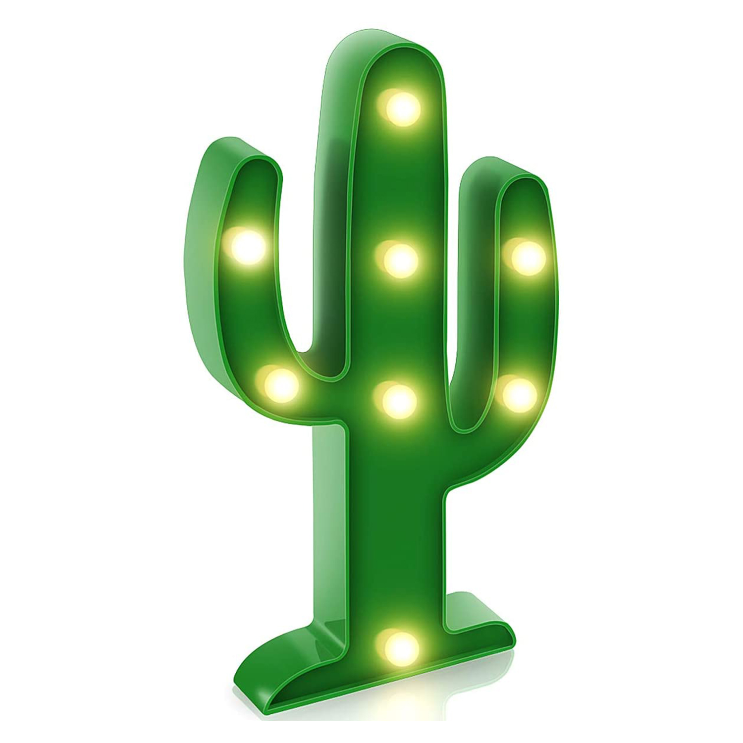 night light with cactus shape