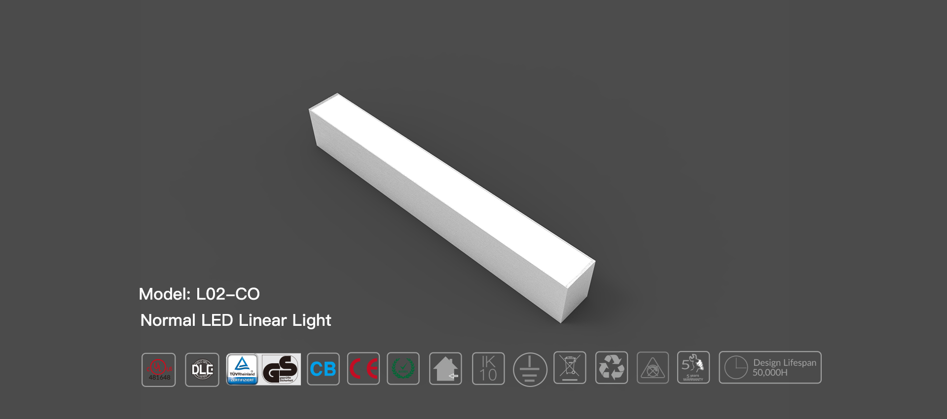 LED Linear Light L02-CO
