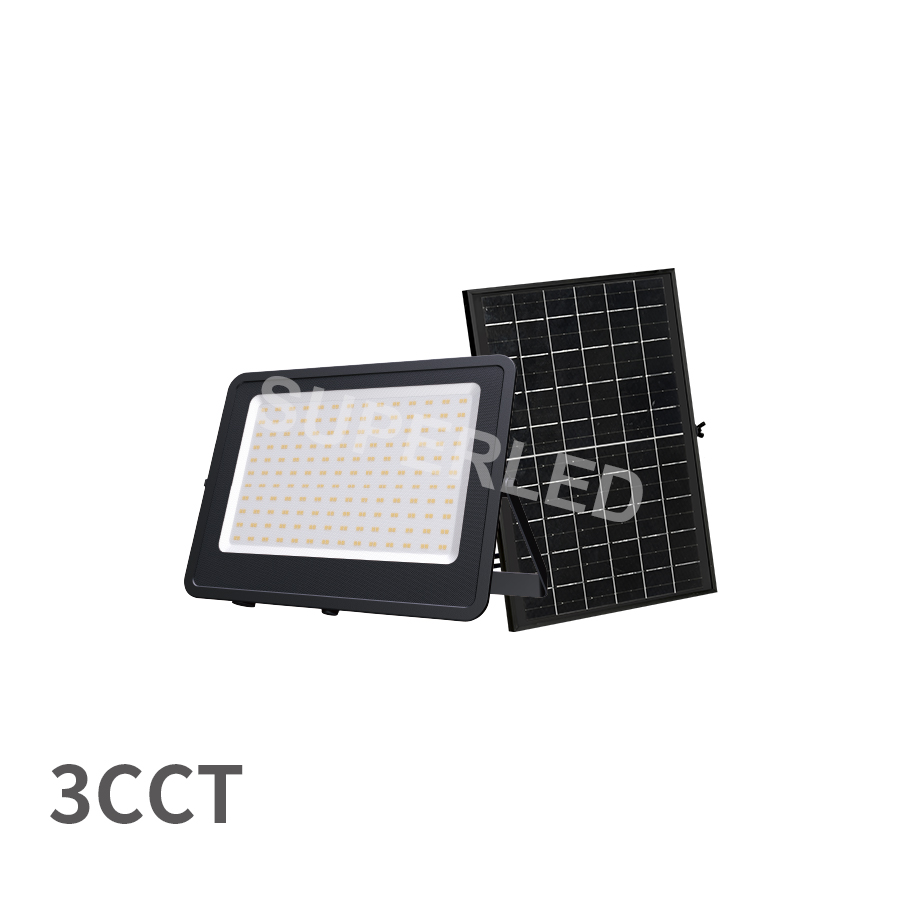 High Quality SMAX Series Solar LED Flood Light With Tempered Woven Glass