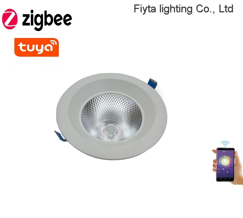 FiytaLED A1 Series Zigbee Tuya Smart LED Down Lights 5W 10W 20W 25W RGB LED Smart Light