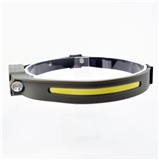 Head Torch Chargeable Silica gel Band induction Head Lamp LED Fishing Running Headlamp Headlight