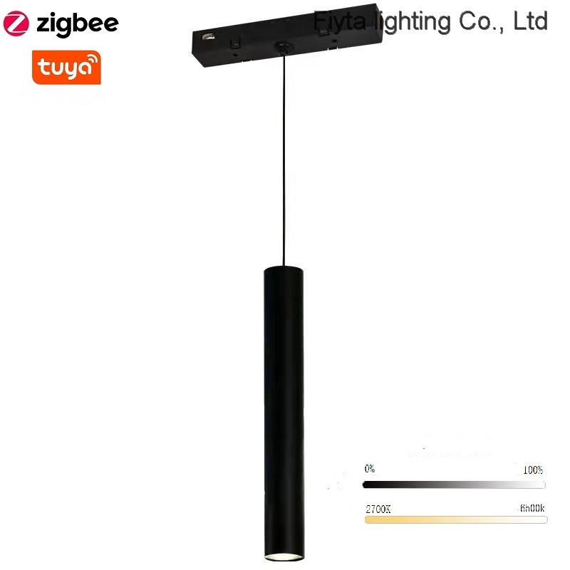 FiytaLED Zigbee Tuya Hang Type Magnetic Track Light 6W 12W High Qualiy