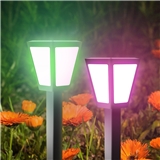 Smart outdoor garden lights