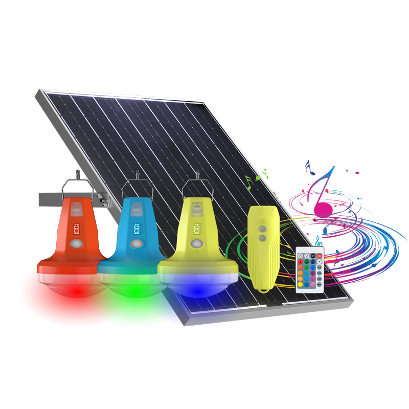 New portable 100W NEW solar lighting system solar bulbs 100W