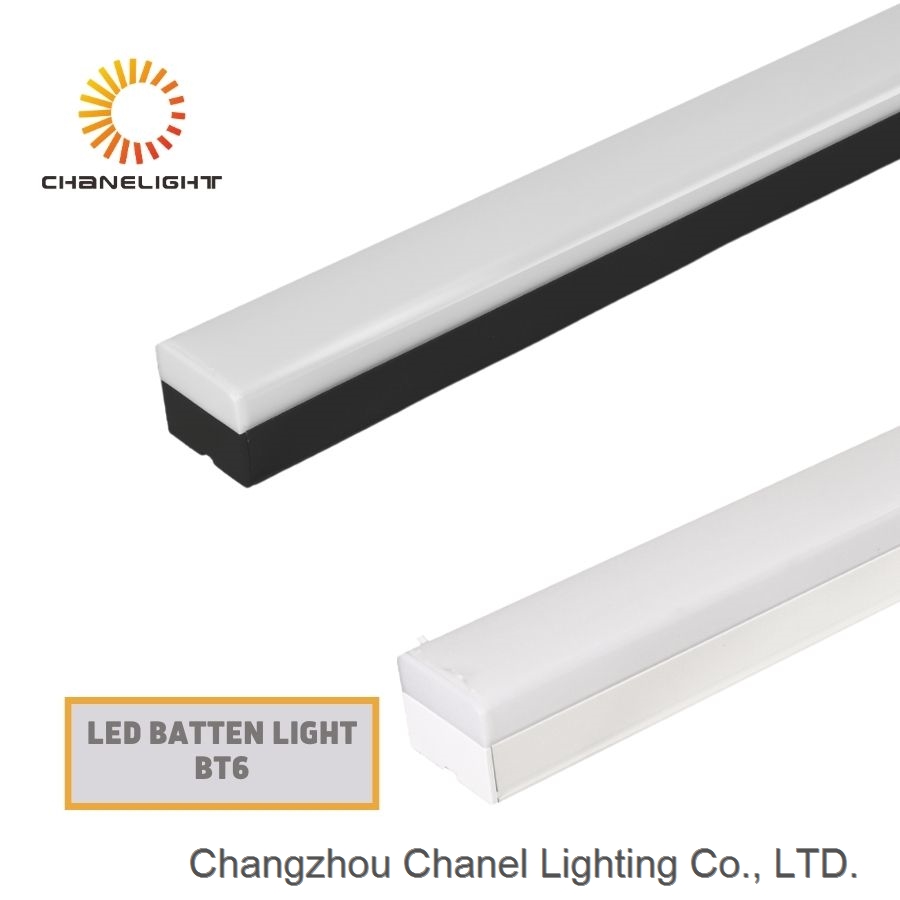 CT-BT6 Modern Indoor Lighting Lamp Aluminum PC 36W Linear Batten Led Light